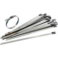 Faithfull Stainless Steel Cable Ties Pack Of 50 Faithfull Stainless Steel Cable Ties Pack Of 50