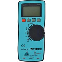 Faithfull EM3722 Auto Range Digital Multimeter Faithfull EM3722 Auto Range Digital Multimeter