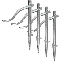 Faithfull 4 Piece Dutch Pins Set Faithfull 4 Piece Dutch Pins Set