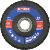 Faithfull Zirconium Abrasive Flap Disc Faithfull Zirconium Abrasive Flap Disc