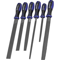 Faithfull 6 Piece File and Rasp Set in Plastic Tool Roll Faithfull 6 Piece File and Rasp Set in Plastic Tool Roll