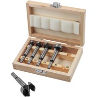 Faithfull 5 Piece Forstner Drill Bit Set Faithfull 5 Piece Forstner Drill Bit Set