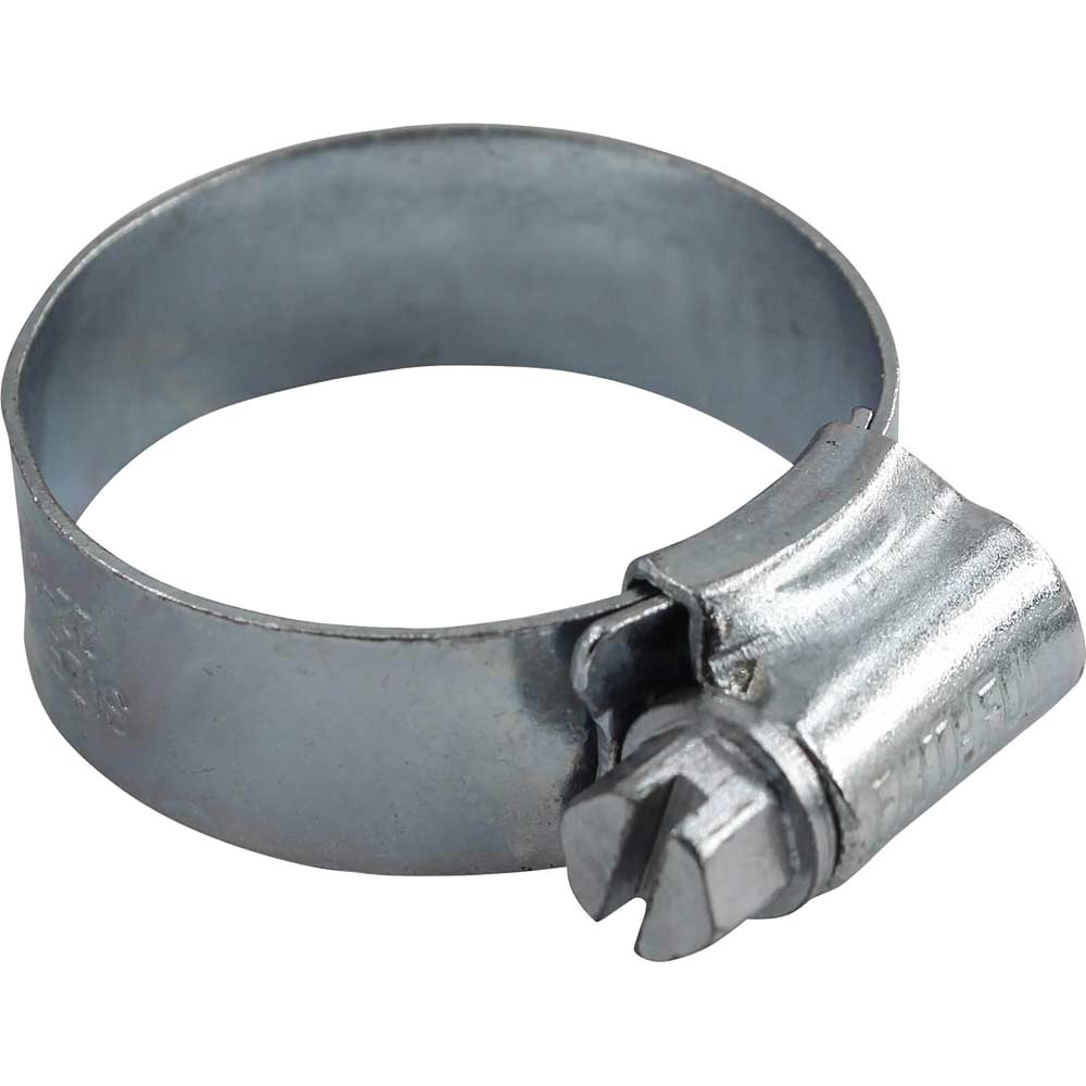 Faithfull 1A Hose Clip - Zinc MSZP 22 - 30mm