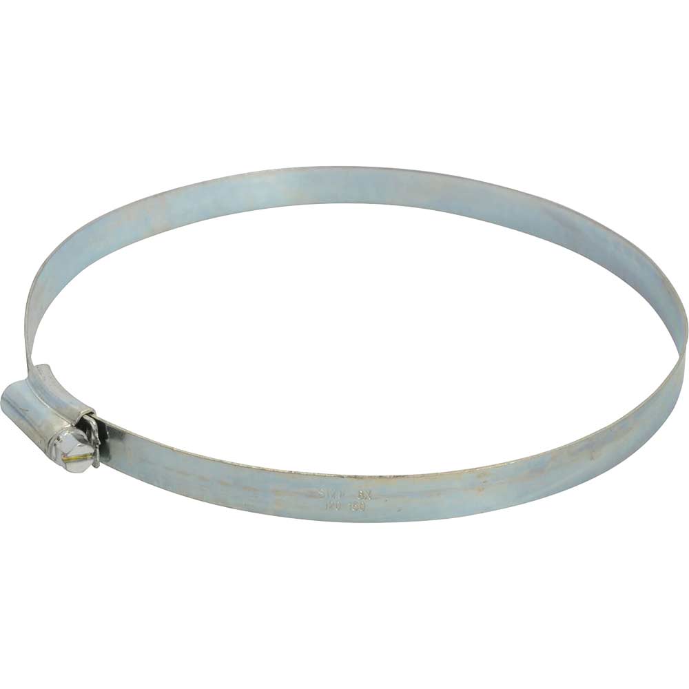 Faithfull 6X Hose Clip - Zinc MSZP 120 - 150mm