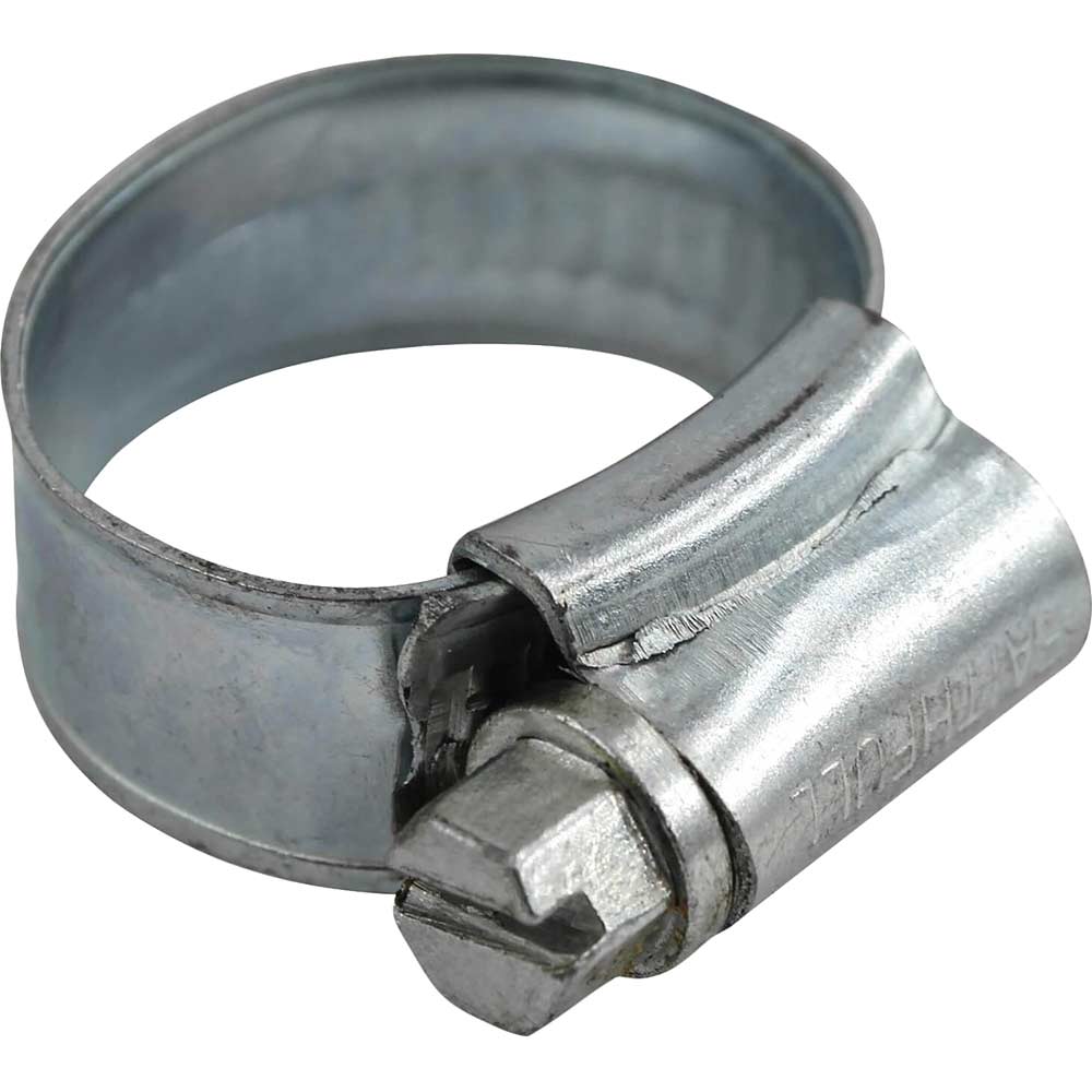 Faithfull O Hose Clip - Zinc MSZP 16 - 22mm FAIHCOB