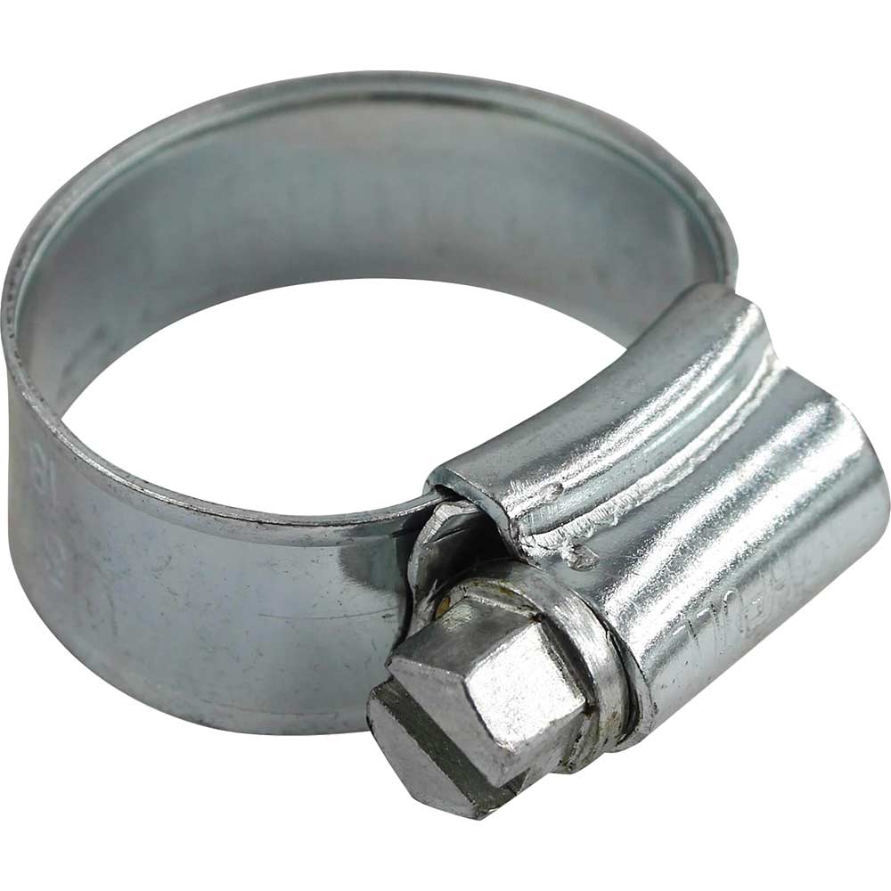 Faithfull OX Hose Clip - Zinc MSZP 18 - 25mm
