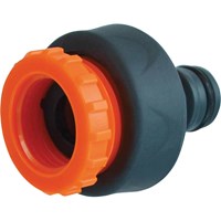 Faithfull Plastic Tap Hose Connector 1/2 and 3/4In Faithfull Plastic Tap Hose Connector 1/2 and 3/4In