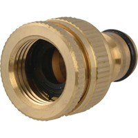 Faithfull Brass Dual Tap Connector 