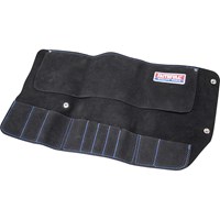 Faithfull 10 Pocket Leather Tool Roll