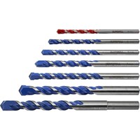 Faithfull 7 Piece Multi Construction Drill Bit Set