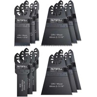 Faithfull 12 Piece OIS Oscillating Multi Tool Blade Set  Faithfull 12 Piece OIS Oscillating Multi Tool Blade Set