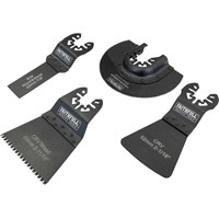 Faithfull 4 Piece OIS Oscillating Multi Tool Flooring Accessory Set  Faithfull 4 Piece OIS Oscillating Multi Tool Flooring Accessory Set