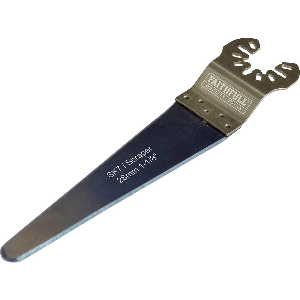Faithfull Sk7 Sharp Ois Oscillating Multi Tool Scraper Blade