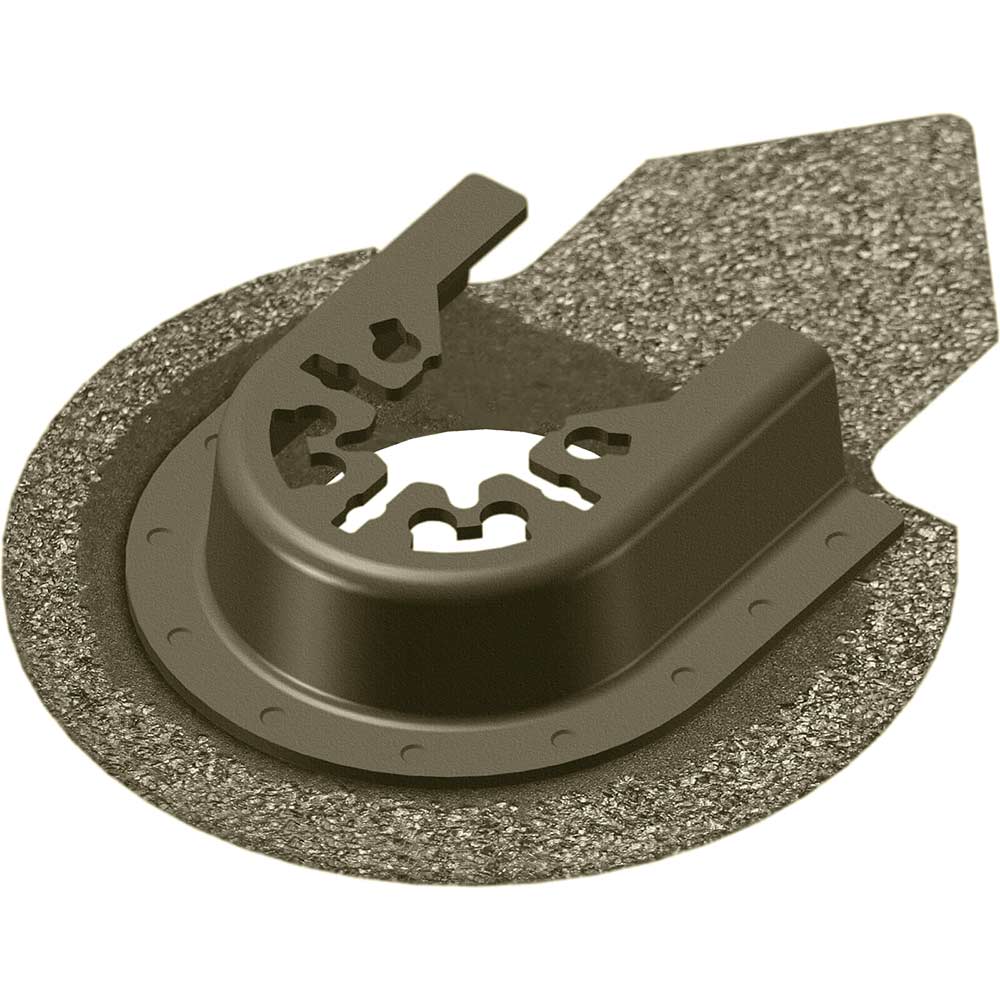 Faithfull Mftc65f Carbide Ois Oscillating Multi Tool Grout Removal Segment Blade 65Mm Pack Of Size 1