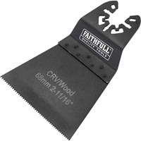 Faithfull OIS Oscillating Multi Tool Wood Flush Cut Blade  Faithfull OIS Oscillating Multi Tool Wood Flush Cut Blade