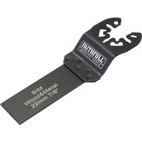 Faithfull OIS Oscillating Multi Tool Metal and Wood Flush Cut Blade  Faithfull OIS Oscillating Multi Tool Metal and Wood Flush Cut Blade