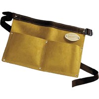 Faithfull Double Pocket Leather Nail pouch Faithfull Double Pocket Leather Nail pouch