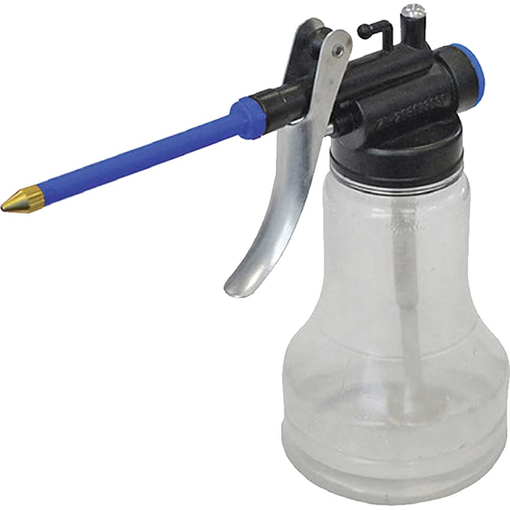Faithfull Transparent Plastic Oil Can