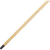 Faithfull 48" Wooden Broom Handle Threaded End Faithfull 48" Wooden Broom Handle Threaded End