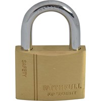Faithfull Brass Padlock