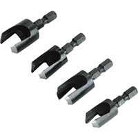 Faithfull 4 Piece Plug Cutter Set