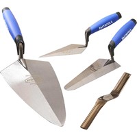 Faithfull 4 Piece Professional Brick Trowel Set Faithfull 4 Piece Professional Brick Trowel Set