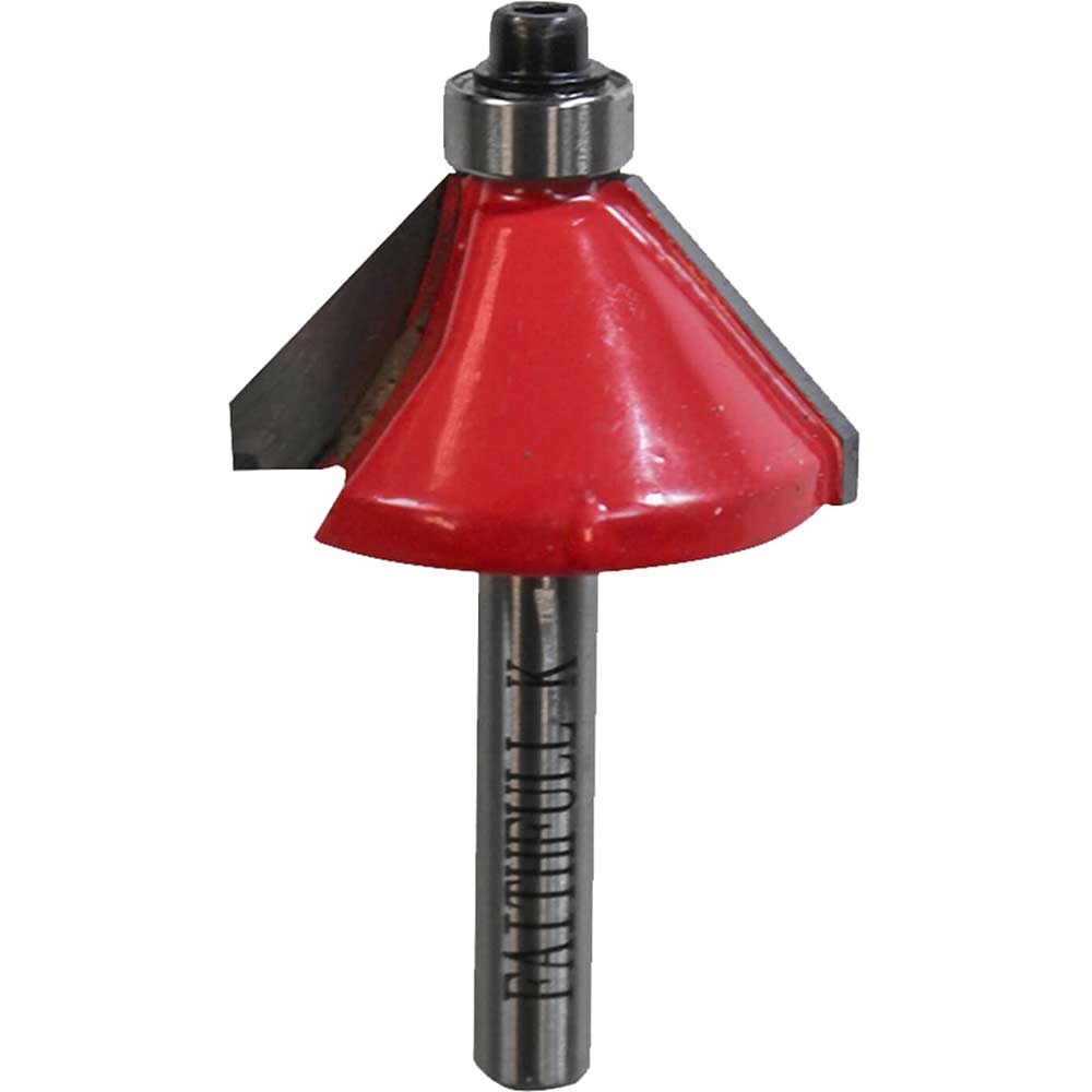Faithfull 45 Degree Chamfer Router Bit | Chamfer & V Groove Bits