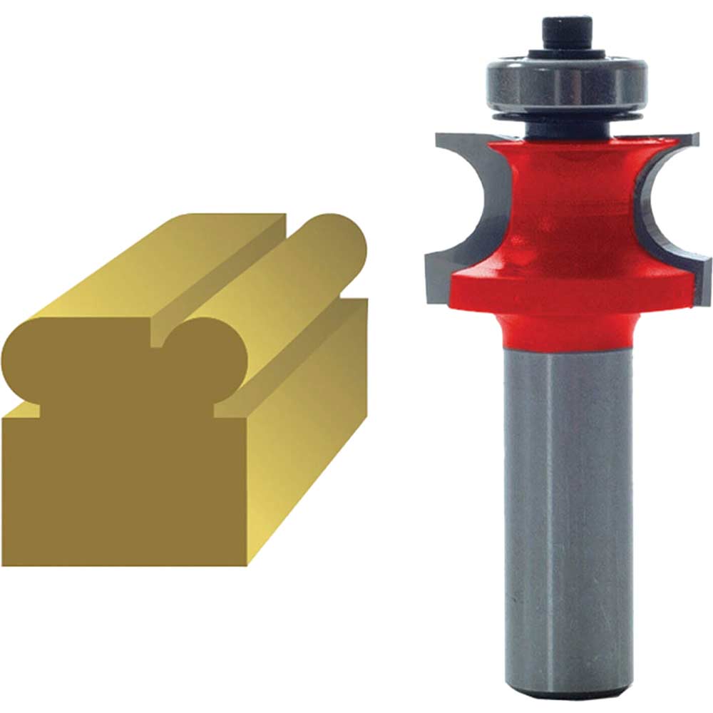 Faithfull Corner bead 3.2mm Radius Router Cutter | Radius, Cove ...