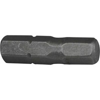 Faithfull Hexagon S2 Grade Steel Screwdriver Bits Faithfull Hexagon S2 Grade Steel Screwdriver Bits