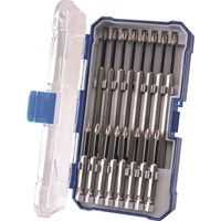 Faithfull 16 Piece Long Impact Screwdriver Bit Set Faithfull 16 Piece Long Impact Screwdriver Bit Set