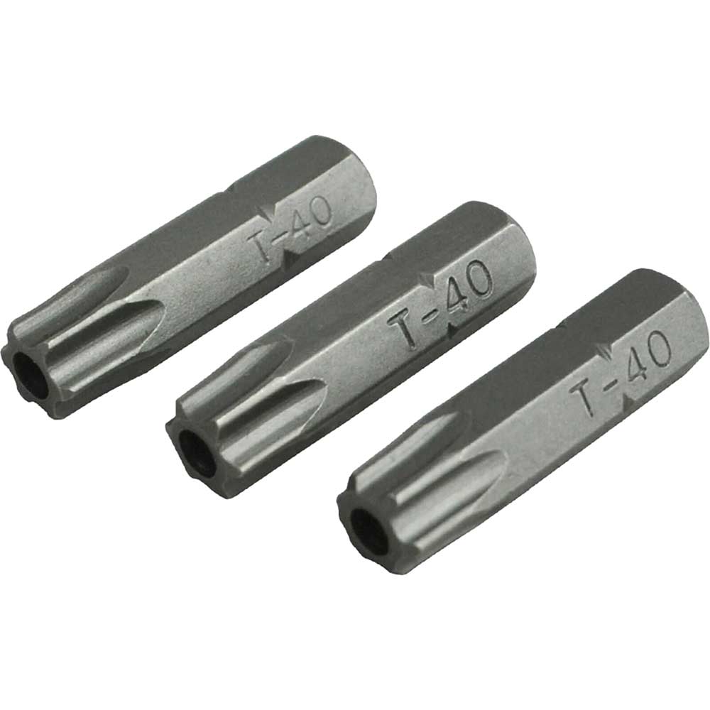 Faithfull S2 Security Torx Screwdriver Bits Small