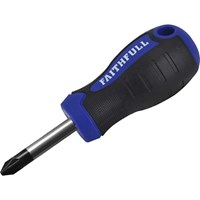 Faithfull Stubby Pozi Screwdriver