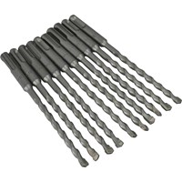 Faithfull SDS Plus Masonry Drill Bit Bulk Pack of 10