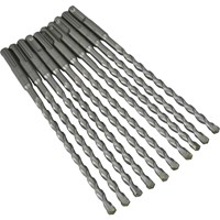 Faithfull SDS Plus Masonry Drill Bit Bulk Pack of 10 Faithfull SDS Plus Masonry Drill Bit Bulk Pack of 10