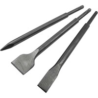 Faithfull 3 Piece SDS Plus Chisel Set Faithfull 3 Piece SDS Plus Chisel Set