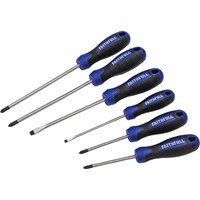 Faithfull 6 Piece Screwdriver Soft Grip Set