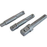 Faithfull 3 Piece SDS Plus to Square Drive Adaptor Set