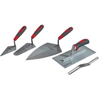 Faithfull 5 Piece Soft Grip Trowel Set Faithfull 5 Piece Soft Grip Trowel Set