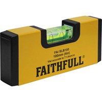 Faithfull Magnetic Mini Spirit Level Faithfull Magnetic Mini Spirit Level