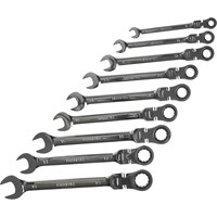 Faithfull 9 Piece Flexible Ratchet Combination Spanner Set Faithfull 9 Piece Flexible Ratchet Combination Spanner Set
