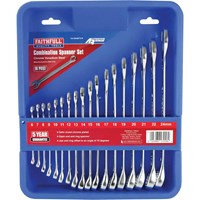 Faithfull 18 Piece Combination Spanner Set Metric Faithfull 18 Piece Combination Spanner Set Metric