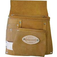 Faithfull Leather Tool and Nail Pouch Faithfull Leather Tool and Nail Pouch