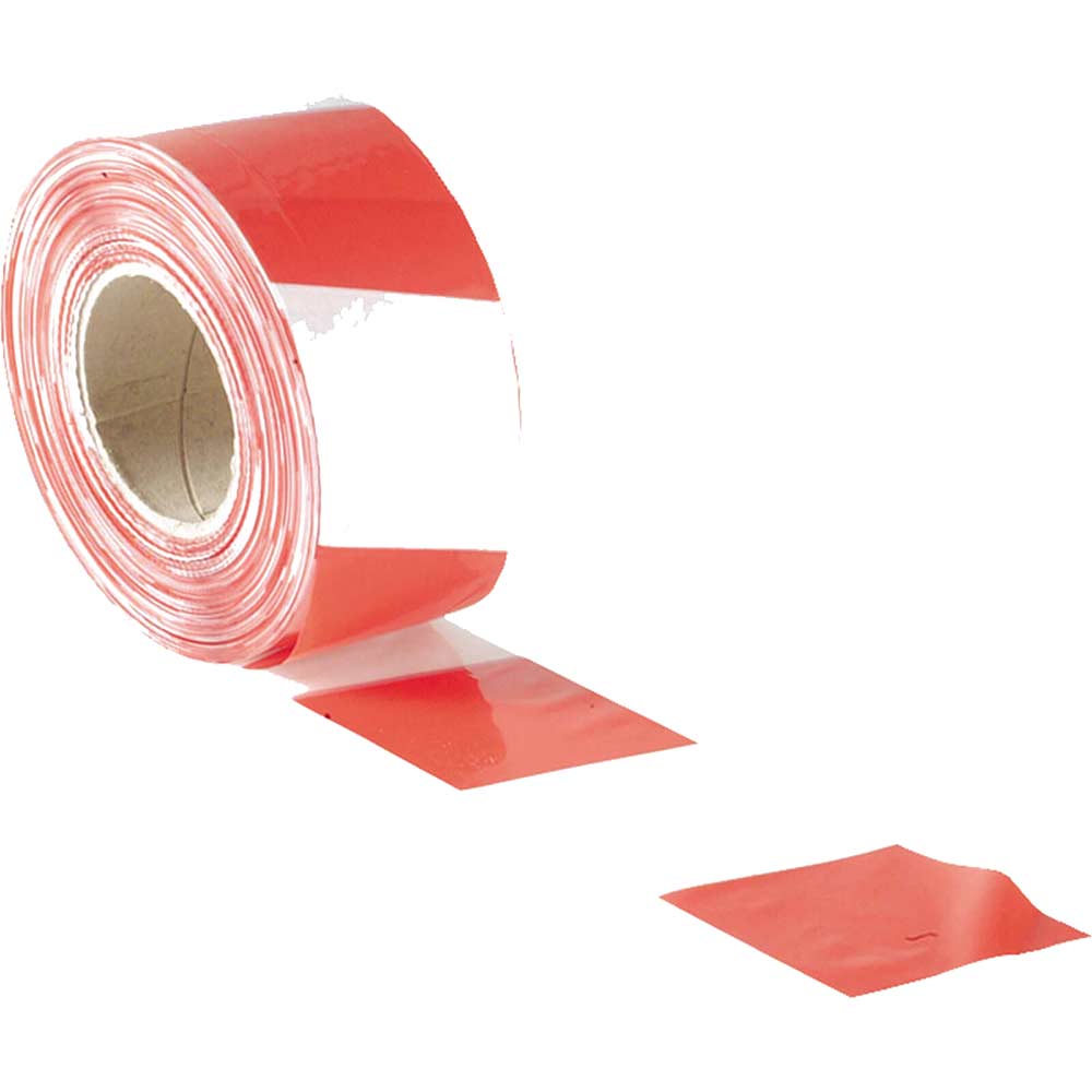 Sirius Red/White Barrier Warning Tape / 70Mm 500M