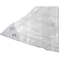 Faithfull Tough Tarp White Tarpaulin