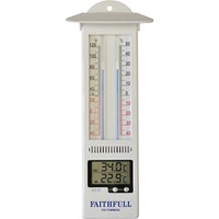 Faithfull Digital Min Max Thermometer Faithfull Digital Min Max Thermometer