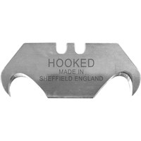 Faithfull Heavy-Duty Hooked Trimming Knife Blades Faithfull Heavy-Duty Hooked Trimming Knife Blades