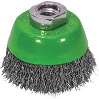 Faithfull Stainless Steel Crimped Wire Cup Brush