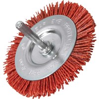 Faithfull Abrasive Nylon Bristle Wheel Brush Faithfull Abrasive Nylon Bristle Wheel Brush