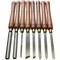 Faithfull 8 Piece HSS Wood Turning Tool Set  Faithfull 8 Piece HSS Wood Turning Tool Set