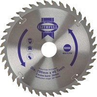 Faithfull Fine Cross Cut TCT Circular Saw Blade Faithfull Fine Cross Cut TCT Circular Saw Blade